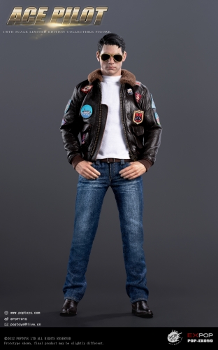 POPTOYS 1/6 ACE Pilot EX059 Jacket Version