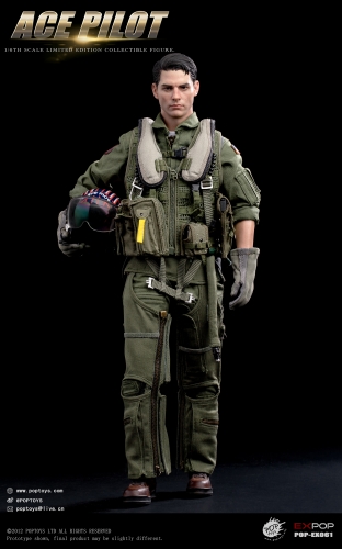 POPTOYS 1/6 ACE Pilot EX061 Flying suit Version