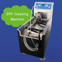 Air bursting type dpf cleaning machine