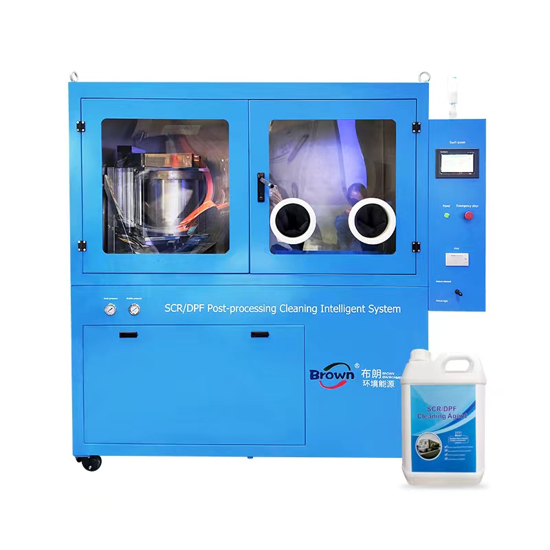 scr/dpf cleaning machine