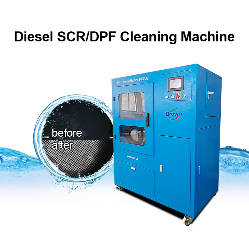 dpf cleaning machine B02 Plus Works on DPF, DOC,SCR,GPF ,Catalyst