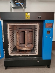 dpf thermal regeneration oven