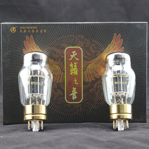 1 New Matched Pair Shuguang WE6SL7 Natural Sound Series Replace 6N9P  6SL7-T