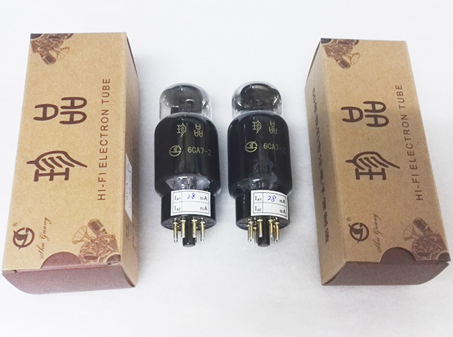 thumbnail image 2 of Shuguang Treasure 6CA7-Z Vacuum Tubes - Matched Quad Set (Replaces EL34) 2 of 10
