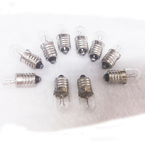 10pcs  6.3V 150mA 0.15A tube radio dial indication Lamp Light Bulb Screw base