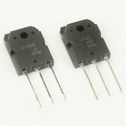 1pair RENESAS 2SK1058 2SJ162 transistor AUDIO MOSFET TO-3P