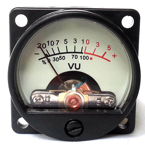 1PC SO-39 DB  500VU power supply voltage current VU panel meter for Speakers Tube amplifiers CD Players