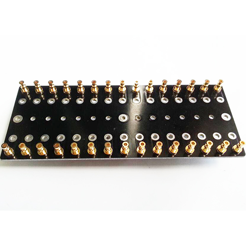 1PC 150x60x2mm Gold Plated Copper Round TURRET Guitar AMP TAG BOARD STRIP BOARD