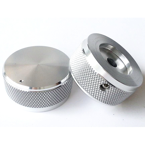1PC 35x16mm Silver Aluminium volume potentiometer Knob for Guitar Amplifier 6.0mm