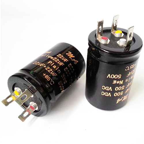 1PC 34x50mm AUDIO Grade Electrolytic Capacitors Kondensator 500V 22uf+ 22uF for  Guitar amplifier Marshall JCM800