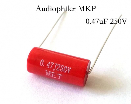1PC  Audiophiler Mkp-kondensotor 250V 0.47UF Audio capacitor