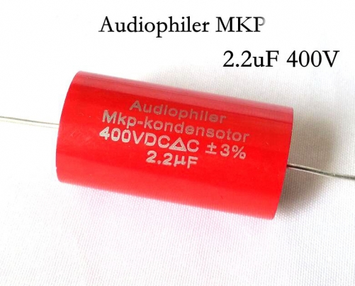 1PC Audiophiler Mkp-kondensotor 400V 2.2UF Audio capacitor