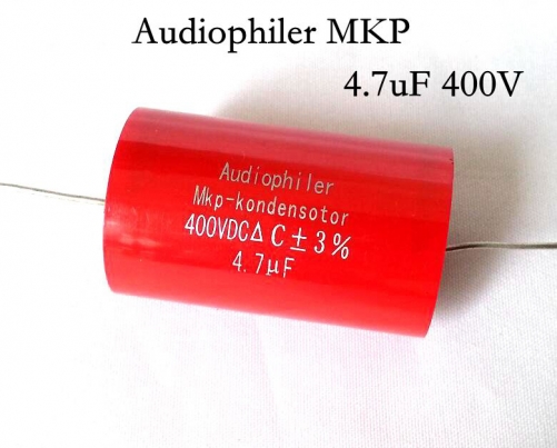 1PC Audiophiler Mkp-kondensotor 400V 4.7UF Audio capacitor