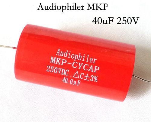 1PC Audiophiler Mkp-kondensotor 250V 40UF Audio capacitor