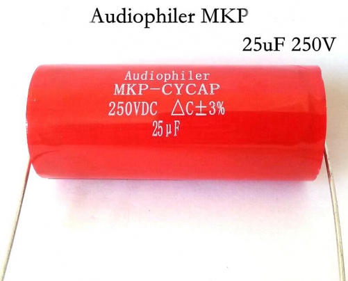 1PC Audiophiler Mkp-kondensotor 250V 25UF Audio capacitor