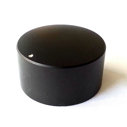 1PC Black 40x22mm Aluminium AMP volume potentiometer Knob for Guitar Amp 6.0mm Hole