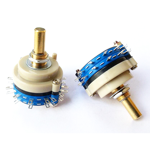 1PC 2pole 6step ROTARY SWITCH Attenuator Pot Potentiometer Volume Control