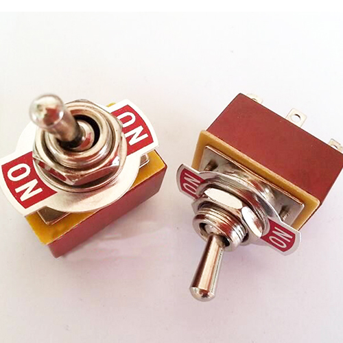 1PC DPDT ON-ON Toggle Switch 6pins 2 positions AC 3A-220V 6A-110V