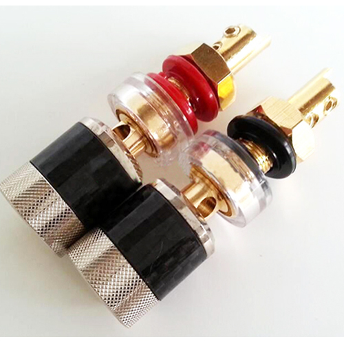 1PC Tube amplifier speaker terminal post Brass banana socket plug