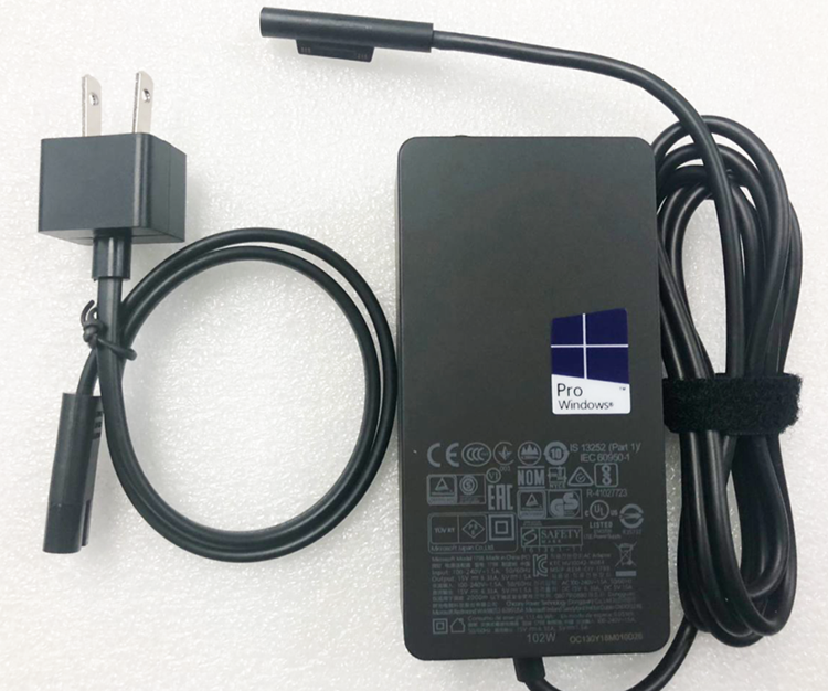 NEW 102W 15V 6 33A AC Adapter Charger FOR Microsoft Surface Book 2 Pro 