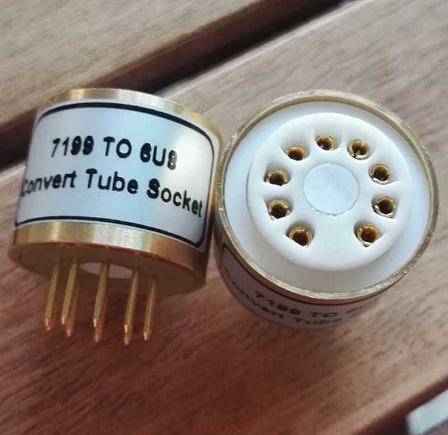 JEMOSA Convert Tube Socket Tube 7199 (Top) TO 6U8 6U8A