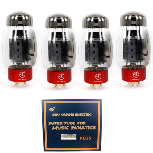 4 PCs 1 matched Quad Shuguang Treasure WEKT88 PLUS Vacuum Tubes Re KT88