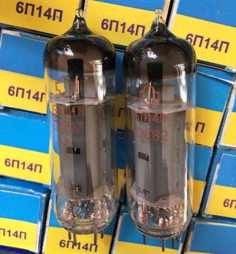 1 PC  For Audio Hifi Amplifier NOS Russia 6n14n Vacuum Tube replace EL84 6BQ5 6P14