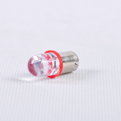 10 pcs DC 0.5W 6.3V Red Light LED Diode tube radio dial indication Lamp Light Bulb BAYONET pin base