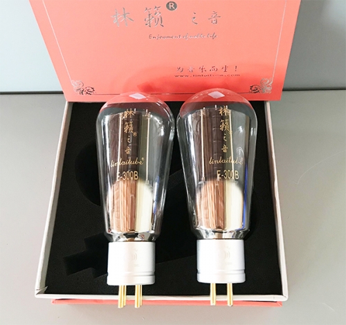 1 matched pair  New Lin Lai tubes Elite E-300B E300B Vacuum Tube For Tube Amplifier
