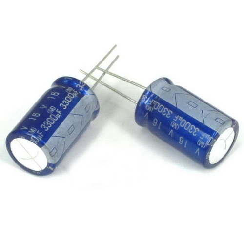 1PC ELNA 3300UF 16V RE2  AUDIO Grade Electrolytic Capacitors 85℃ 16X26mm