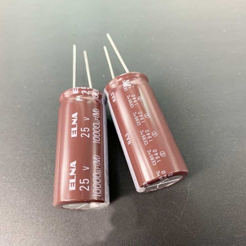 1PC ELNA 25V 10000UF RA3 AUDIO Grade Electrolytic Capacitors 85℃