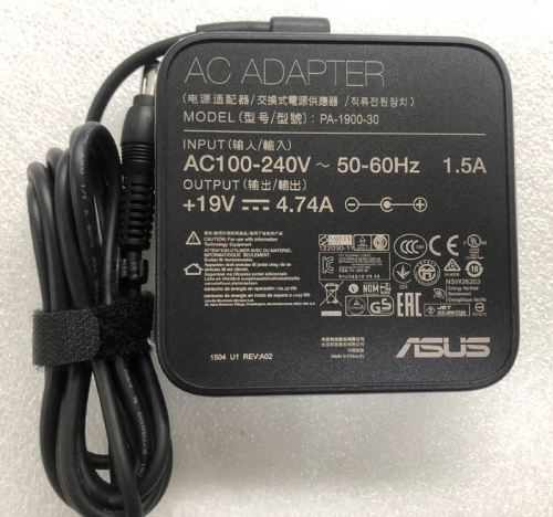 19V 4.74A 90W 5.5*2.5mm Laptop Adapter Charger ADP-90YD For ASUS Toshiba/Lenovo A53S A8J q550l k55a n56V x54c x551c k55vd K52