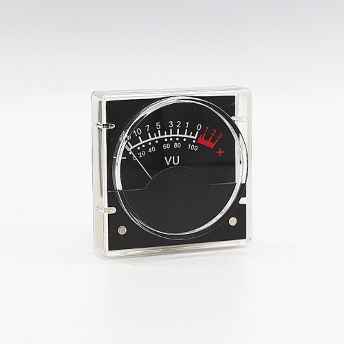 1PC Black H-R36 VU Panel meter for tube amplifier DIY Speaker CD DVD player