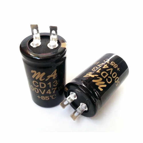 1PC AUDIO Grade Electrolytic Capacitors Kondensator 500V 47UF 30x52mm 85℃