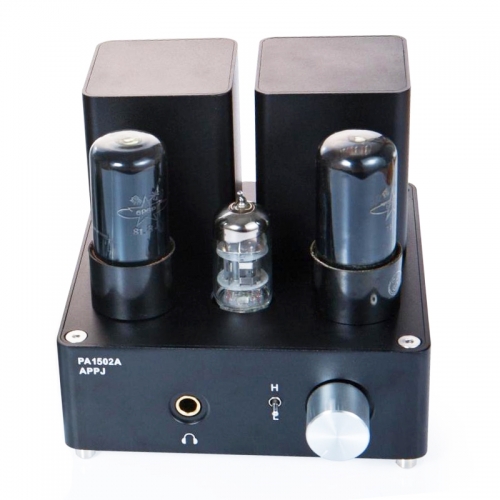 1PC A1502A Mini 6N4 6P6P Vacuum Tube Amplifier Desktop 6V6 Earphone Headphone Tube AMP Hifi Audio Vintage Headset Tube AMP