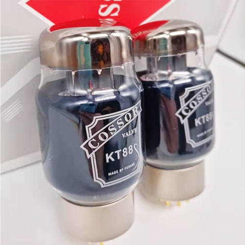 1 matched pair Carbon Coated PSVANE Cossor KT88 Audio Amplifier Vacuum Tubes