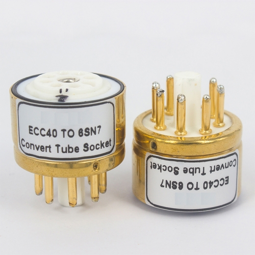 1PC ECC40 TO 6SN7 6SL7 ECC32 ECC33 6N8P 6N9P 5691 5692 B65 DIY HIFI Audio Vacuum Tube Amplifier Convert Socket Adapter