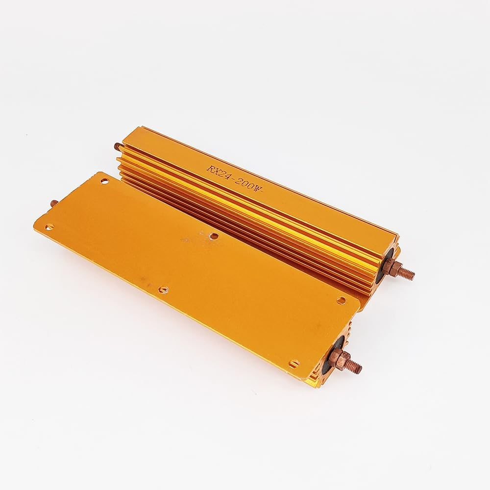 1PC 200W Watt 0.1 Ohm 200W 0.1R Aluminum Housing Wirewound Resistor