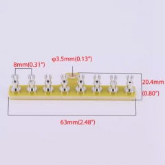 Strip Terminal Turret Board – Pour Ampli Tube HIFI – DIY – 1 Set – Neuf Sous Blister