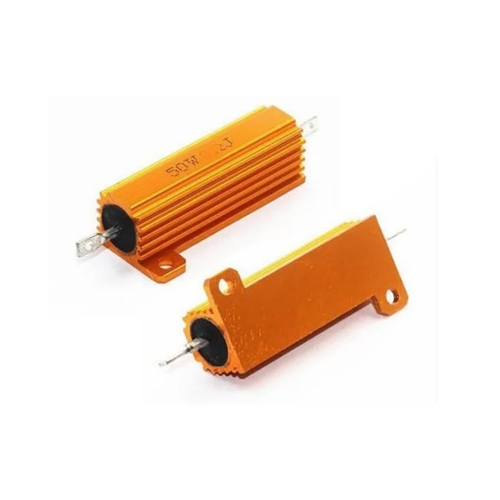 4x 1.5K Ohm 50W Aluminum Housed Wirewound Resistors – Metal Case, Chassis Mount, US Stock