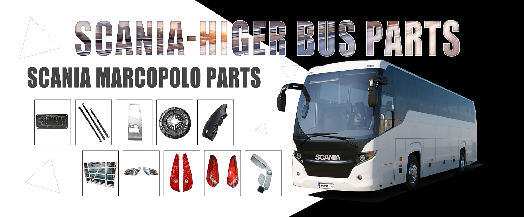 SCANIA HIGER, SCANIA MARCOPOLO BUS PARTS