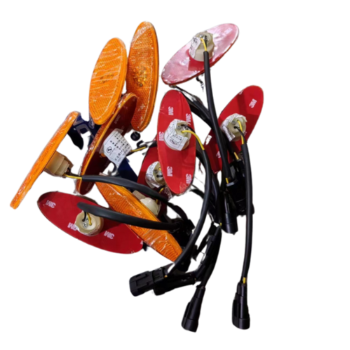 Bus headlight, tailight, sidelight, braking light. middle decoration light
