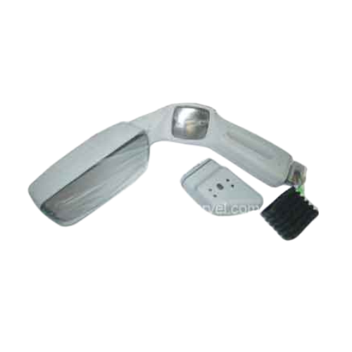 24V electric rear view mirror for buses and coaches with heating and angle adjustment