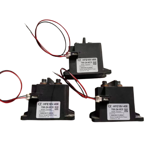Hongfa HFE18V-400 750-24-HC5 high voltage DC relay for EV buses