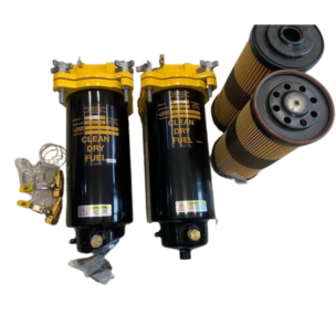Parker Racor FBO-10-DPL Fuel Filtration Assembly with Drain Valve and Differential Pressure Indicator with filter
