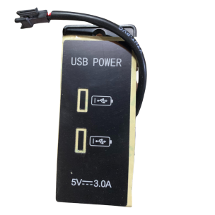 Universal Dual USB Bus Seat Charger 5V 3A for Coach and Bus Seats