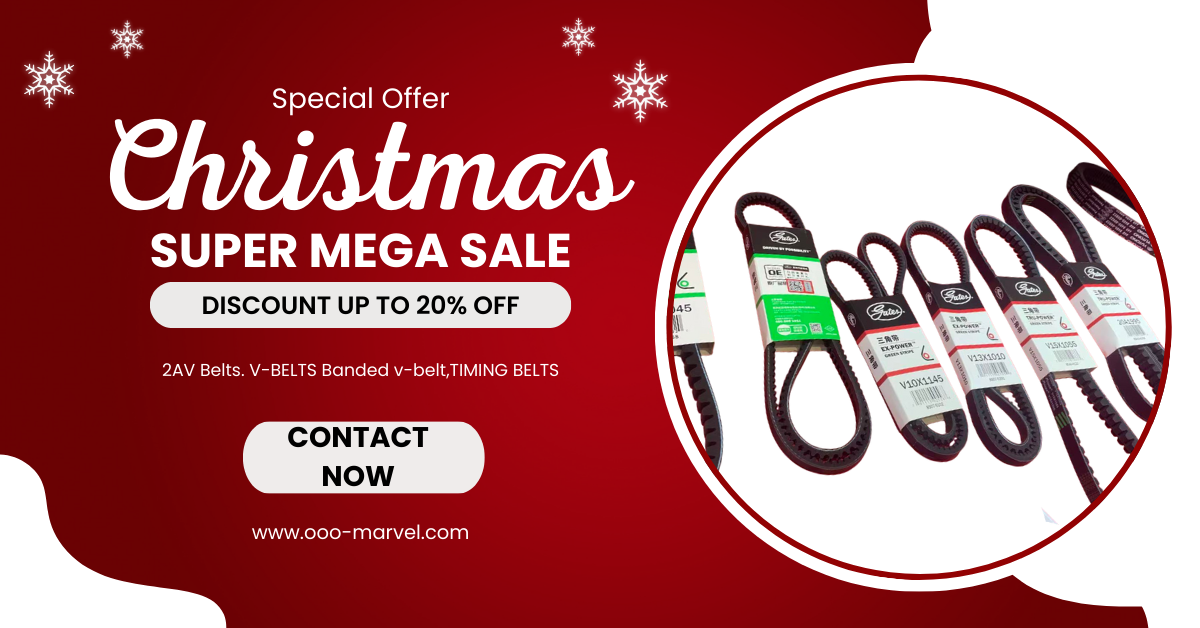 Christmas Sale – Gates 2/AV15 Banded V-Belts in Full Size Range