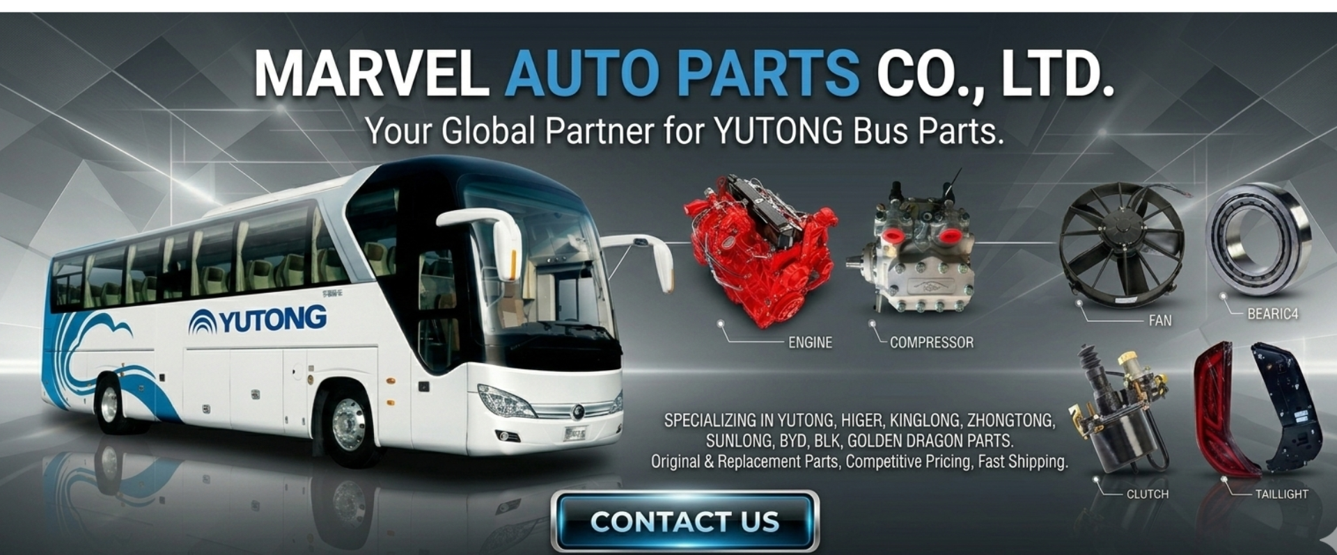 Marvel Auto Parts: Your Global Gateway to Chinese Bus Spare parts