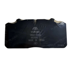 Genuine Yutong Bus Brake Pad 3552-01226 | High-Performance Braking