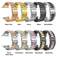 Solid Stainless Steel Band 3 Links